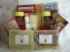 St. Valentine's Day Gift Pack #4: 2 Honey Bears+1 Lip Balm+1 Beeswax Candle + 2 Handmade Soap Bars+5 HoneyStix+2 Pks Italian Honey Candy